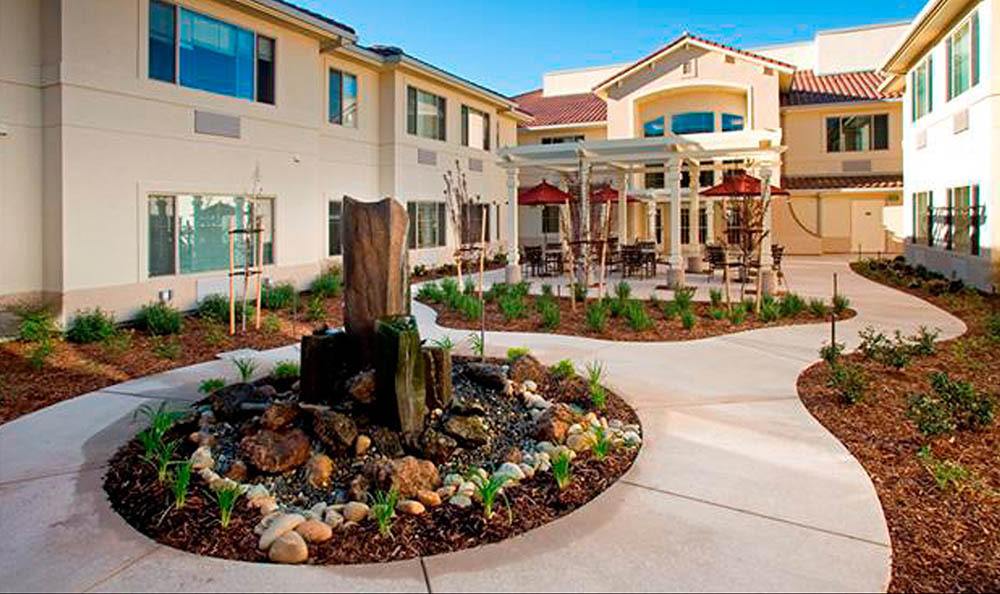 Garden At Our Senior Living Community In Brentwood