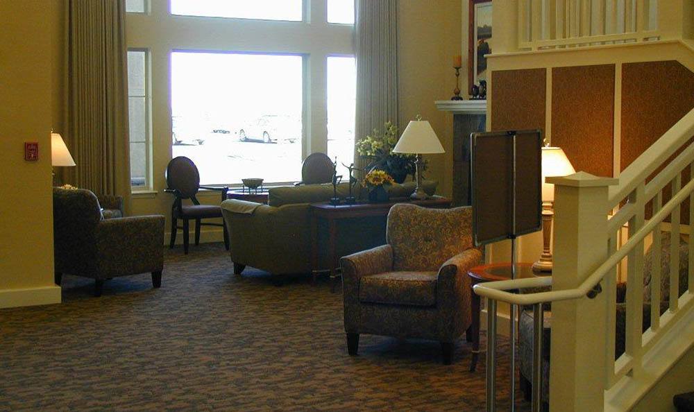 Lobby At Our Senior Living Community In Brentwood