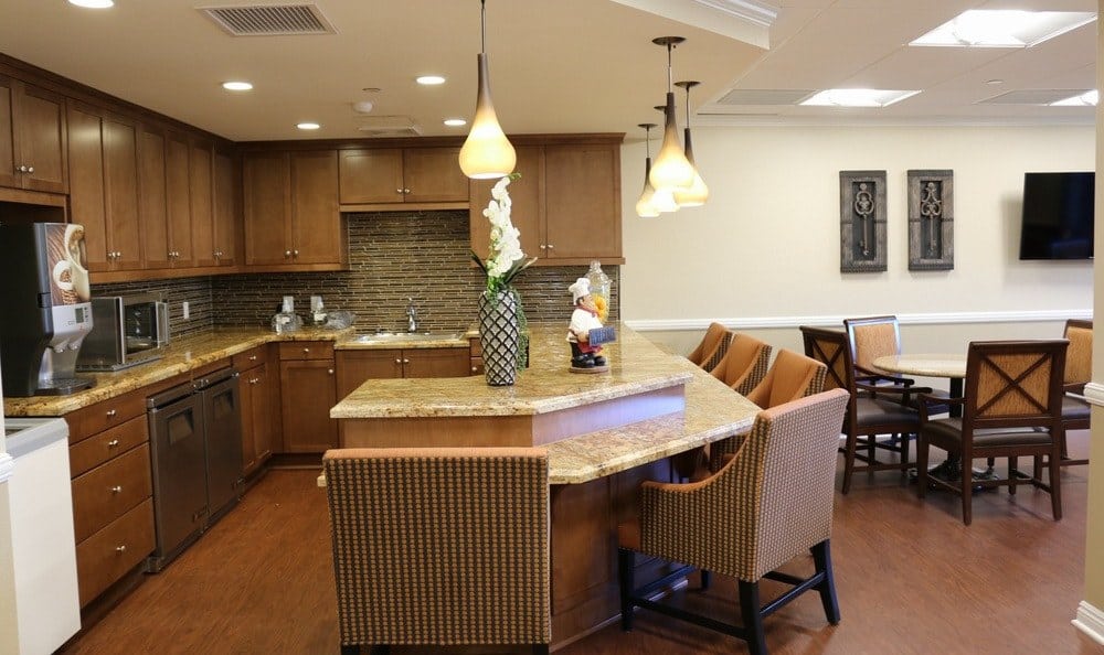 Kitchen At Our Senior Living Community In Escondido Ca