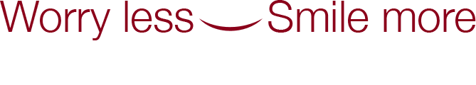 Worry less Smile More tagline for Ray Stone Senior Living