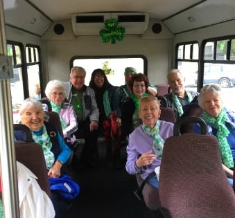 Wonderful neighborhood at the senior living community in Grass Valley