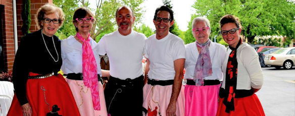 Happy employees at the senior living community in Redding