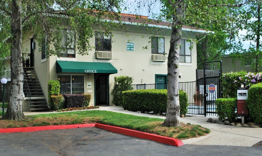 Leasing office at California Center Apartments in Sacramento, California