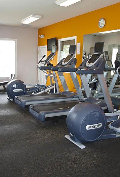 Fitness Center at apartments in Chester, VA