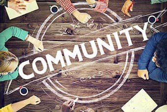 We believe in community participation.