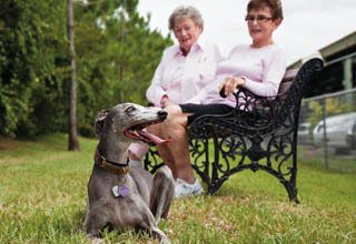 Pets are always welcome at Rittenhouse Village