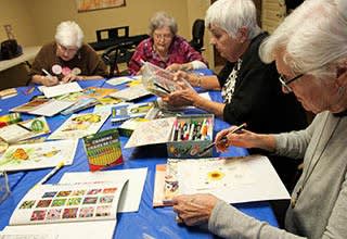 Hoover senior living arts and crafts