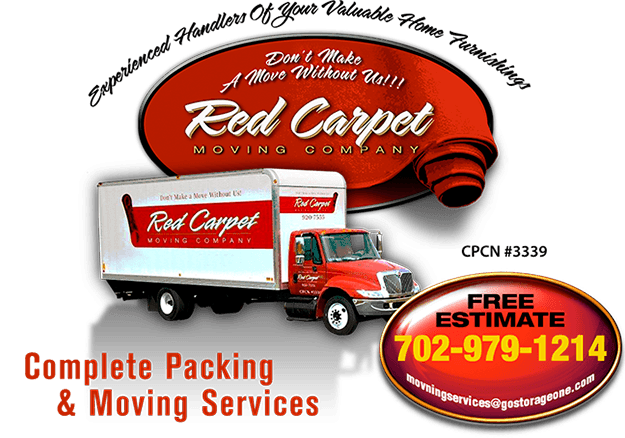 StorageOne has partnered with Red Carpet movers to help with your moving experience
