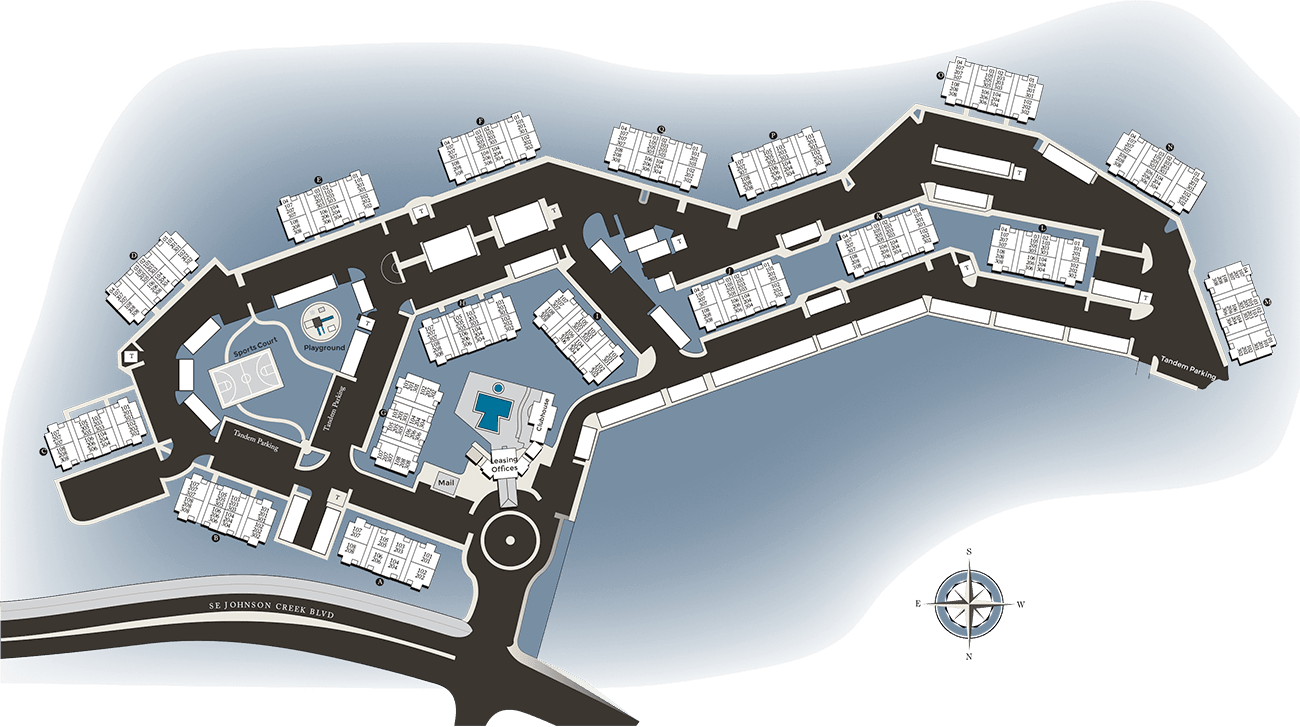 Community site map for Altamont Summit in Happy Valley, Oregon