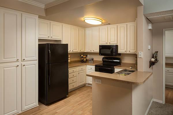 Standard features at Paloma Summit Condominium Rentals in Foothill Ranch