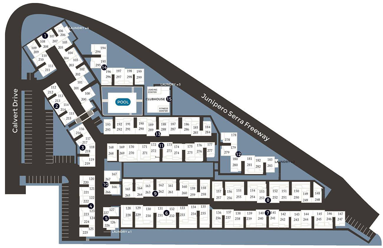 View a map of our property in Cupertino, CA