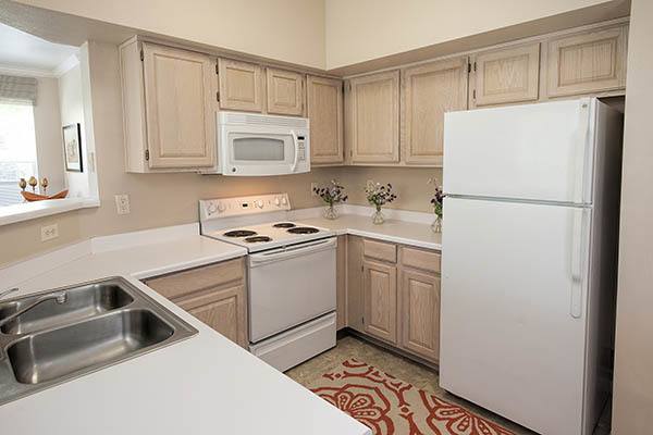 Standard features at The Vintage at South Meadows Condominium Rentals in Reno