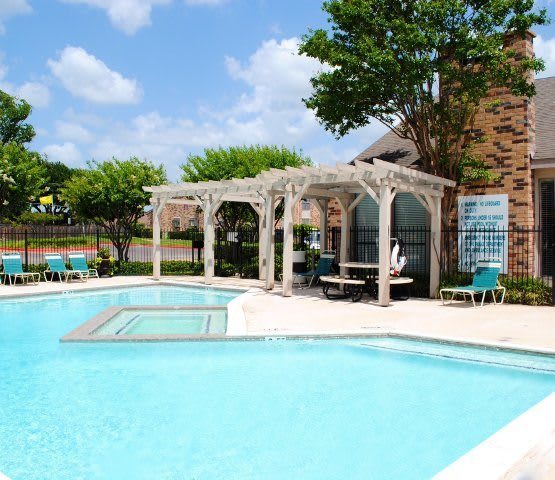 Luxurious amenities abound at Mesquite Village Apartments in Mesquite.