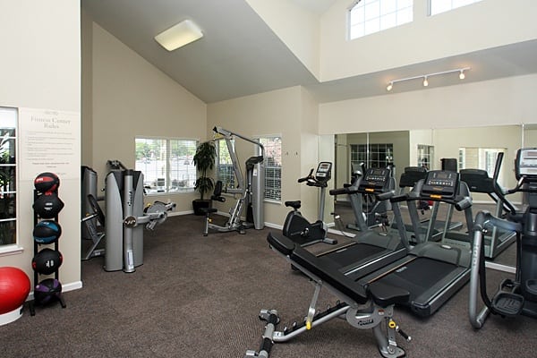 Fitness center at The Villages in Santa Rosa, CA