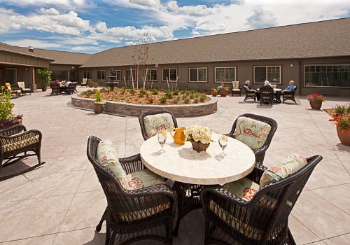 Backyard At Senior Living In Scottsdale