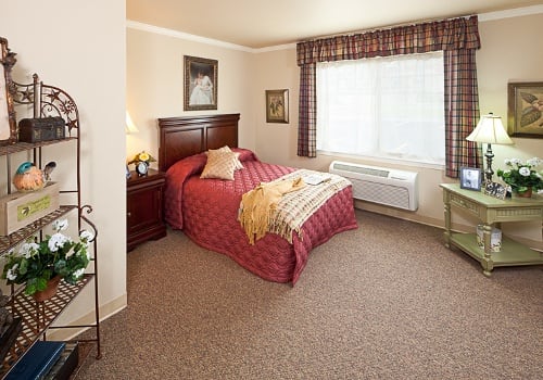 Bedroom At Senior Living In Scottsdale