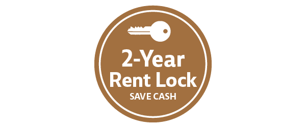 2 year rent lock