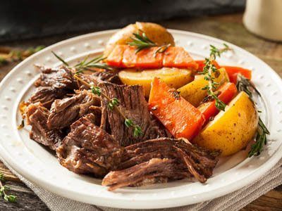 Pot Roast at The Gardens at Park Balboa in Van Nuys