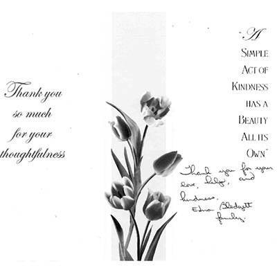 The Gardens at Park Balboa heart felt testimonial