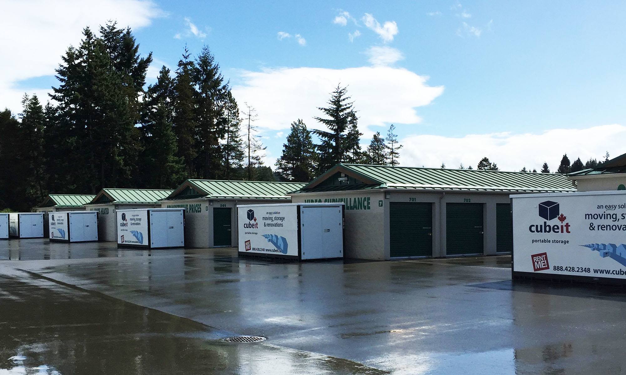 Self storage in Parksville BC