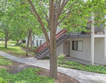 The beautiful swimming pool area is just one of the reasons our residents love Village Park Apartments.