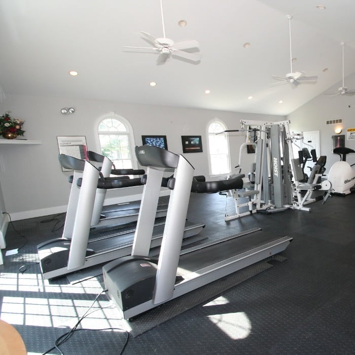 Exercise at The Fairways Apartments and Townhomes in Thorndale, PA