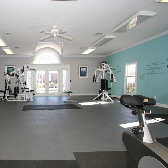 Exercise at Village Square Apartments