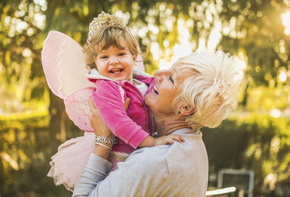 A granddaughter visits her grandmother at DELETED - Pacifica Senior Living