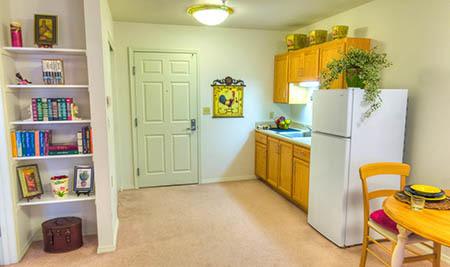 Kitchen at senior living in Susanville