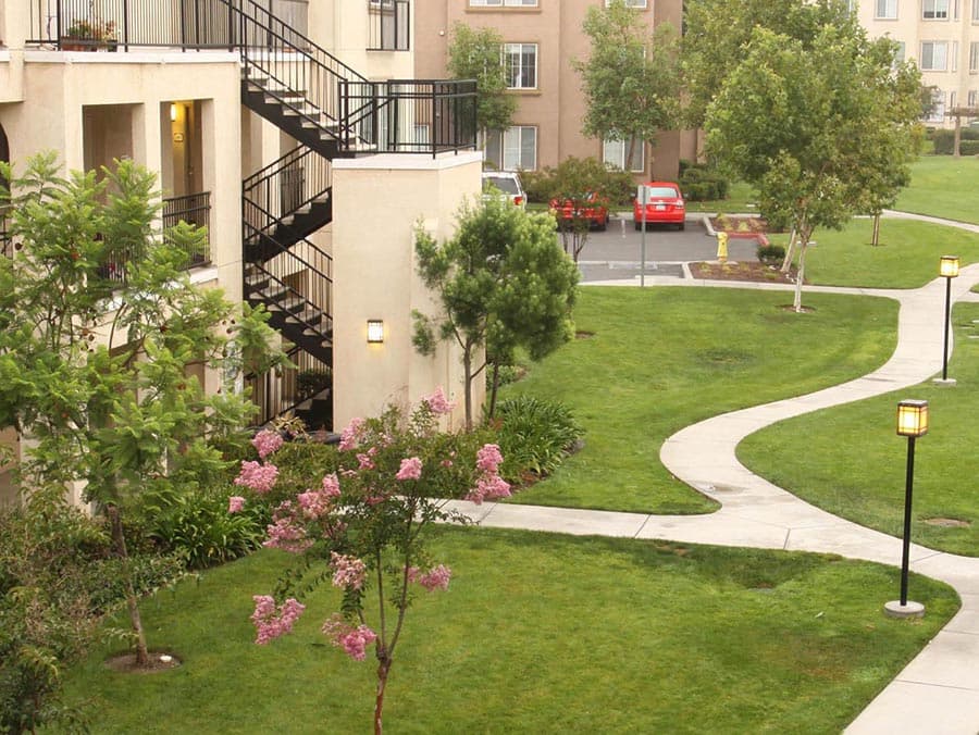 Lush greenery at Alvista Towngate