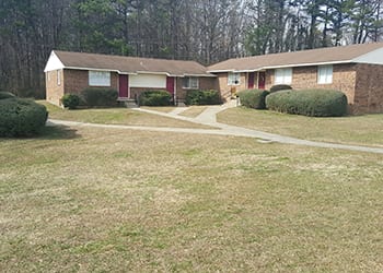 The neighborhood at Coleridge Road Apartments is wonderful