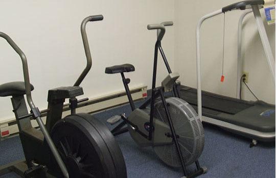 Fitness room at Mad River