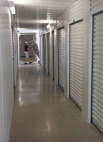 Luxury features for the self storage facility in San Antonio