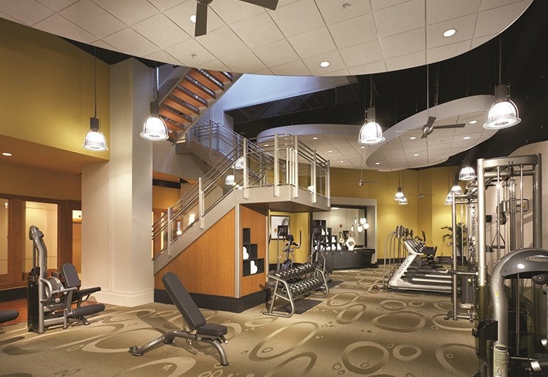 Fitness center at Inigo's Crossing