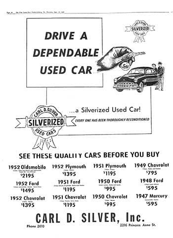Dealership ad