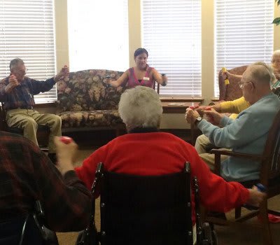Cooking Corner at Alder Bay Assisted Living.