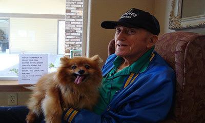 Alder Bay Assisted Living accepts pets.