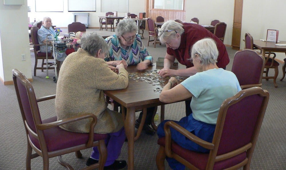 Games at Avalon Assisted Living Community