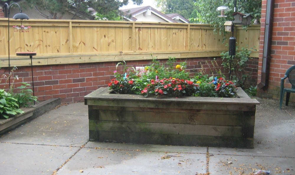 Gardening box at Avalon Assisted Living Community