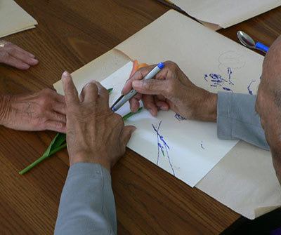 Crafts at Avalon Assisted Living Community.