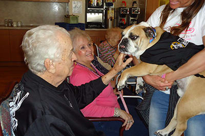 Flower Mound Assisted Living is pet-friendly.