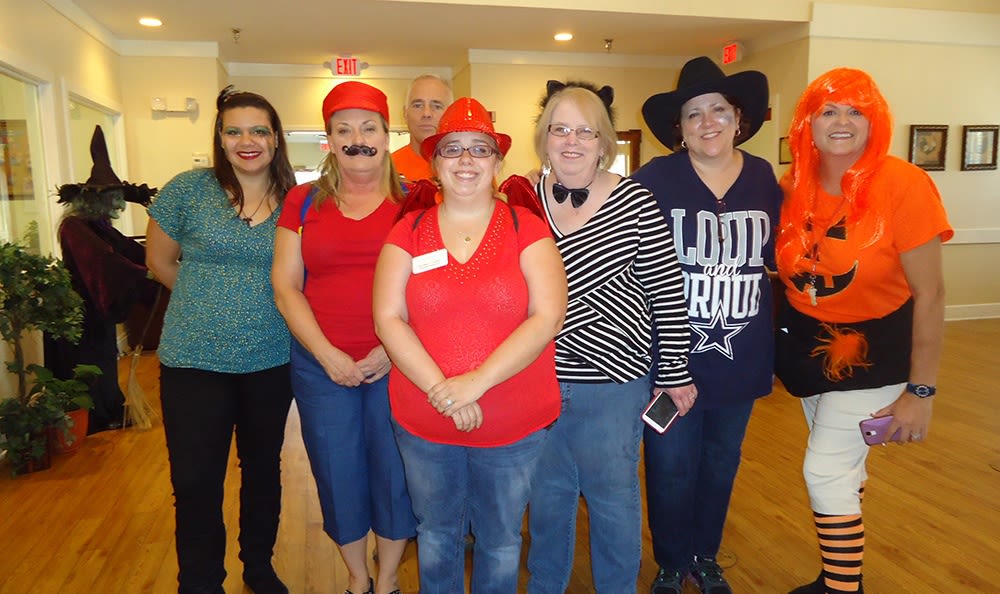 Halloween at Flower Mound Assisted Living