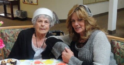 Staff and resident at Garden Square Assisted Living of Casper.