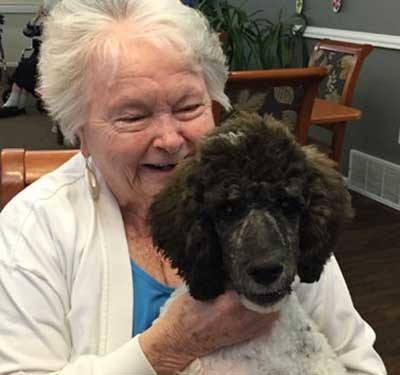 Pet friendly at Garden Square of Greeley Assisted Living and Memory Care.