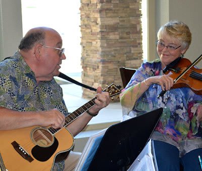 Residents at The Vistas Assisted Living and Memory Care.