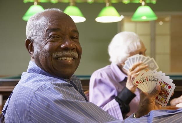 Play a game of cards at Brentwood at Elkhart.