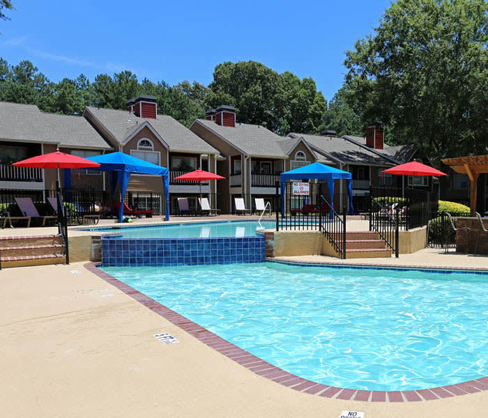 Great amenities found at Parc at 1695 in Norcross, Georgia