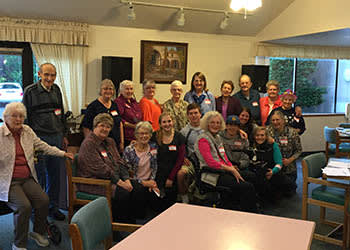 Resident group at Shorewood Senior Living