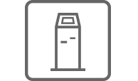 Kiosk is available 24 hours a day.