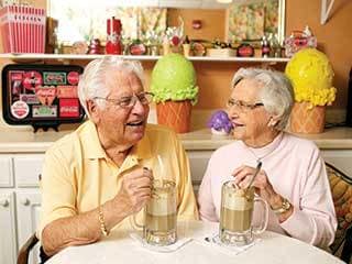 Residents feeling the love with some yummy treats at Lakeside at Mallard Landing